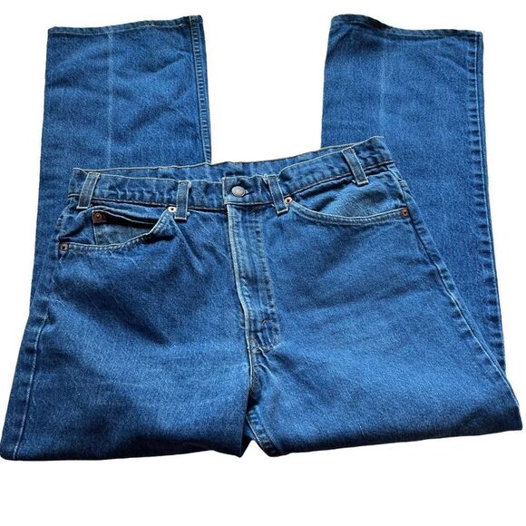 Levi's orange tab no tags,  blue high rise boot jeans in excellent condition - Picture 2 of 7